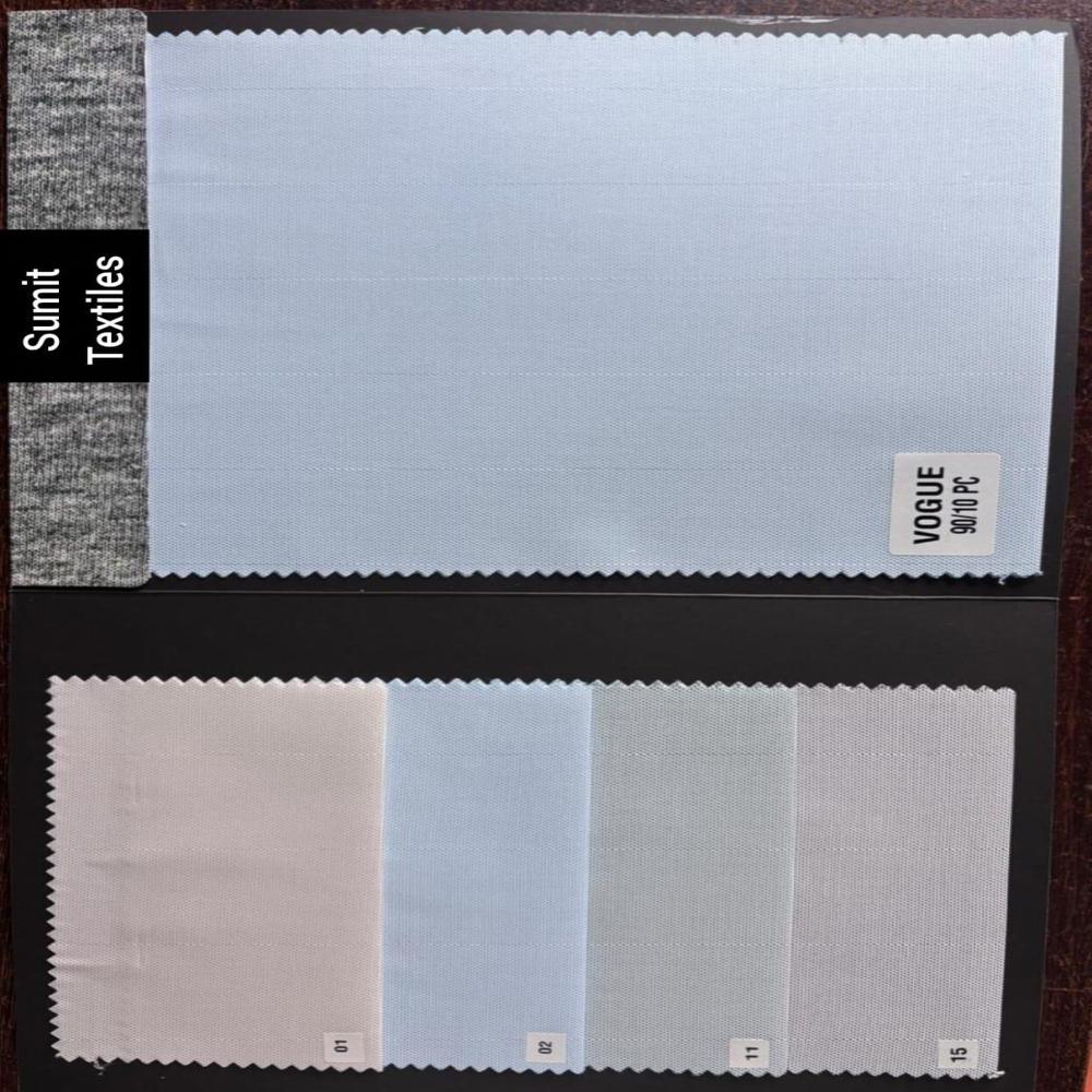 VOGUE POLYCOTTON DOBBY SHIRTING FABRIC 58