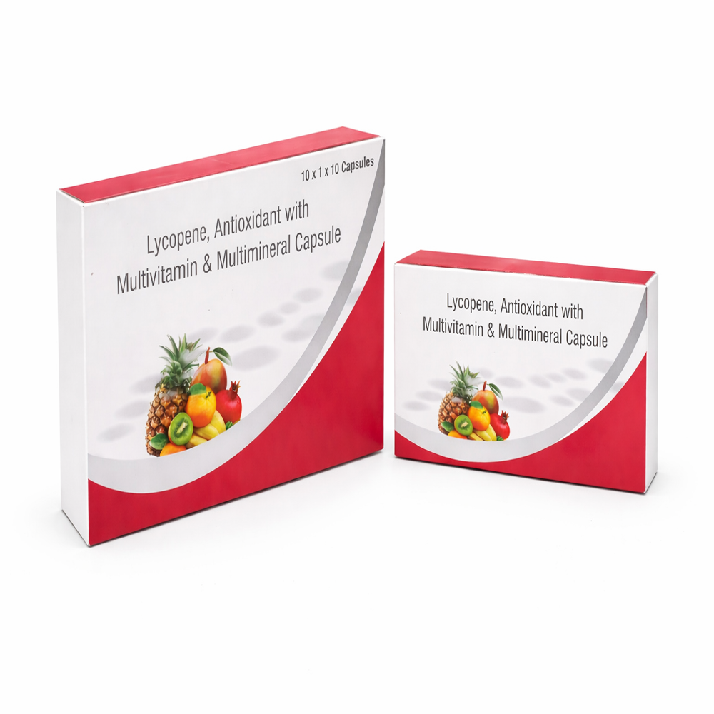 Lycopene Antioxidant with Multivitamin & Multimineral Softgel Capsule