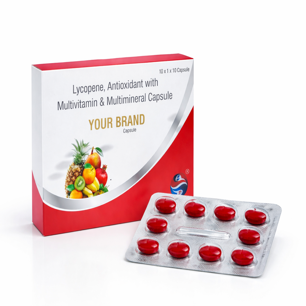 Lycopene Antioxidant with Multivitamin & Multimineral Softgel Capsule
