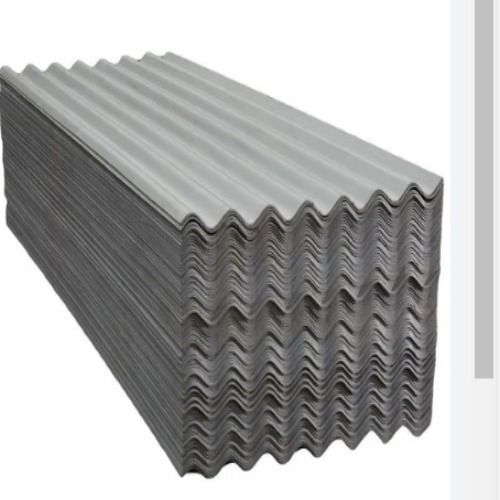 6mm Cement Roofing Sheets - Cement Material, 10ft X 10ft Dimensions | Color-coated, Weather-resistant, Ideal For Residential & Commercial Use
