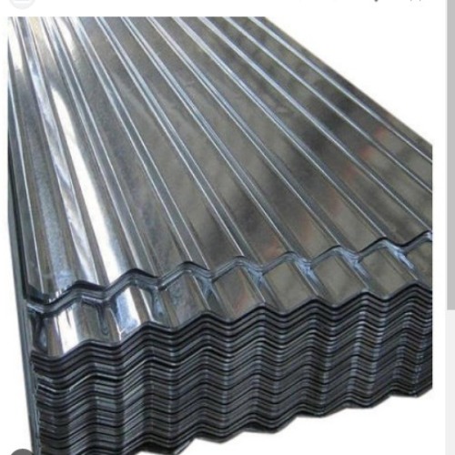 Galvanized Iron Roofing Sheet - 6 Meter Length, 4 Millimeter Thickness , Silver Color With Rust And Corrosion Resistance For Durable Roofing Solutions