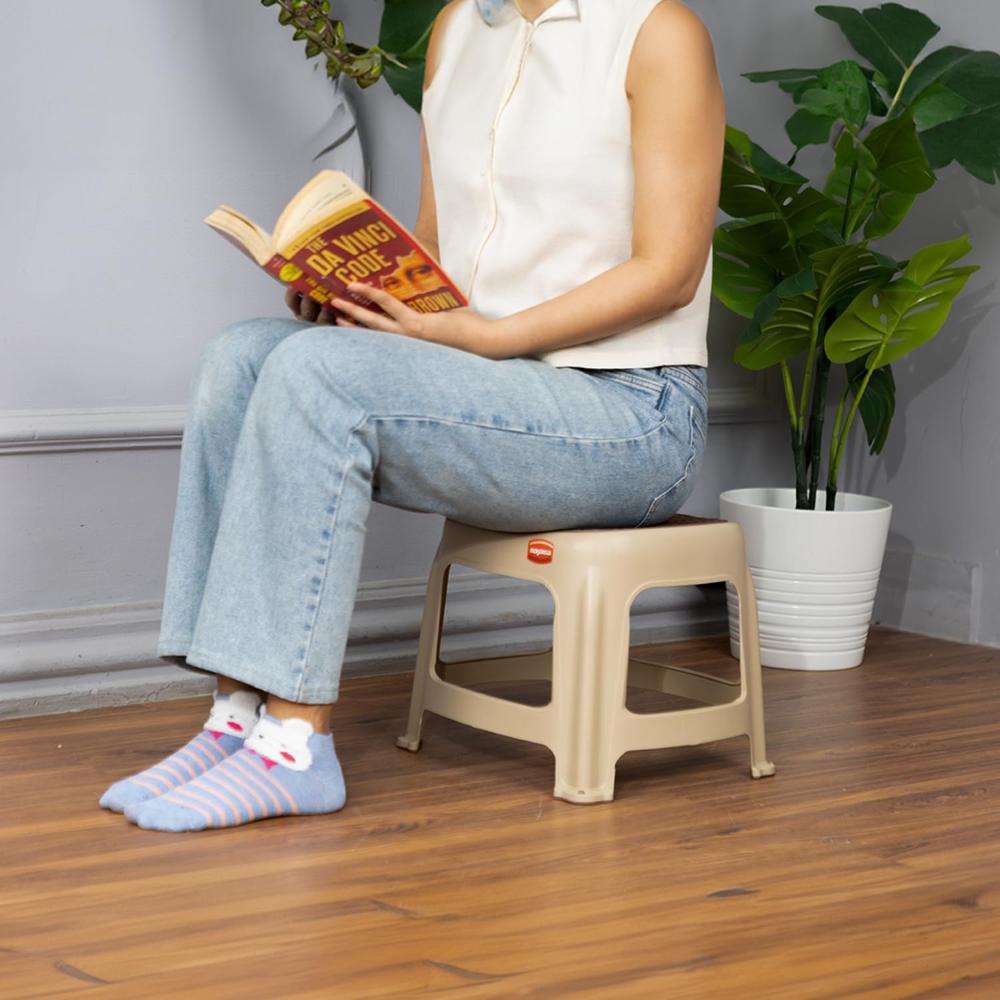 Nayasa Net Stool | Durable 11 Inches