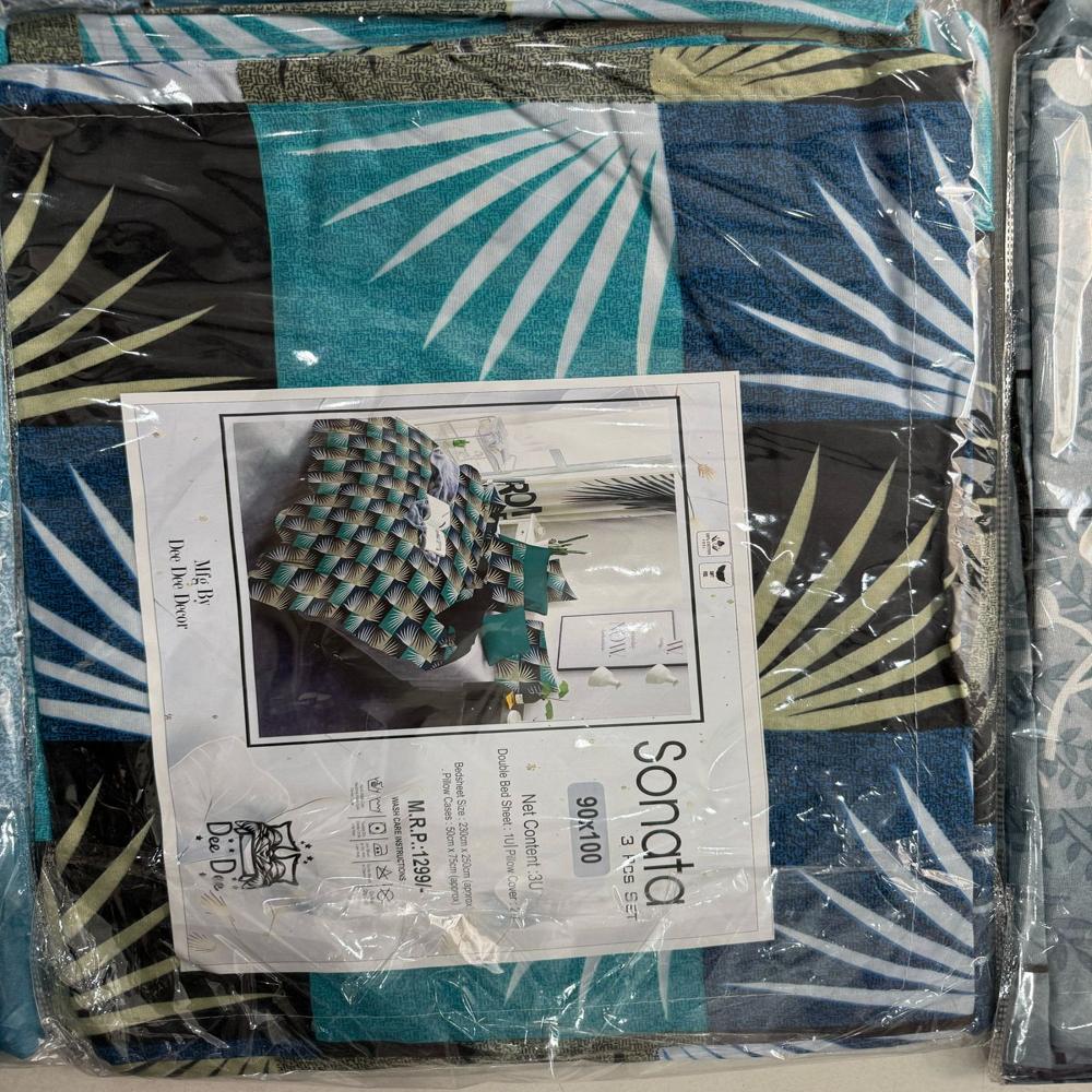 Sonata Bedsheet - Color: Mixed