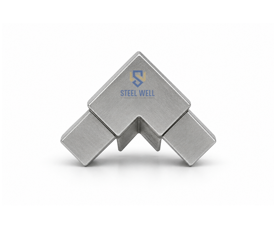 aluminium railing 25x25 L band/powder coated aluminium L band/aluminium railing accessories L band price