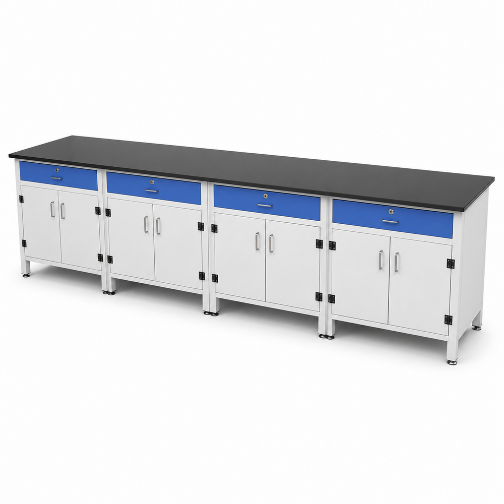 Laboratory Table - Dimension (L*W*H): 3600 Mm X 750 Mm X 900 Mm (Customizable)
