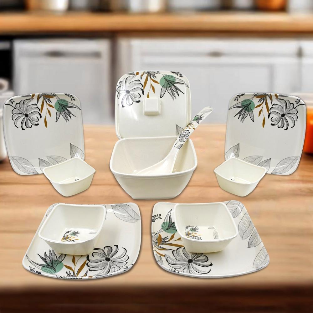 Divine Lunch Tableware, Dinner Set (11 Pcs Set) - Application: As Per Product Requirement