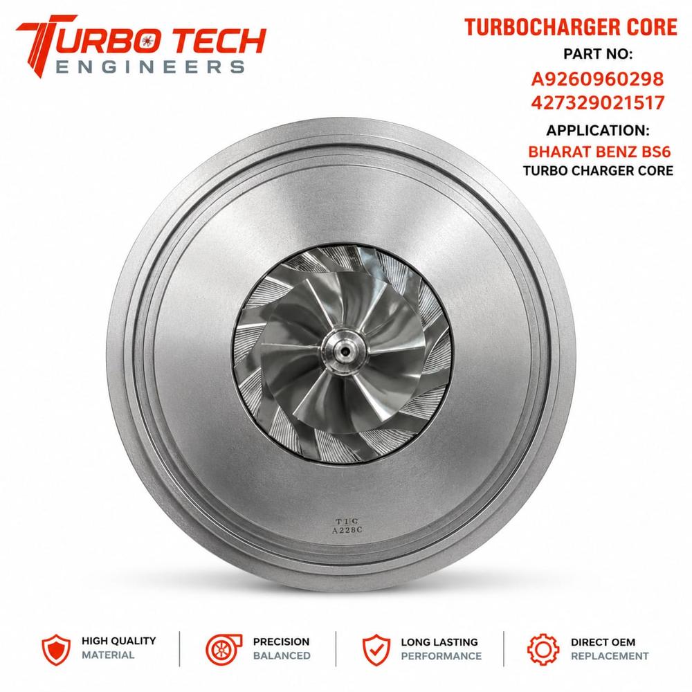 17 Bharat Benz Bs6 Turbo Charger Core - Application: A No
