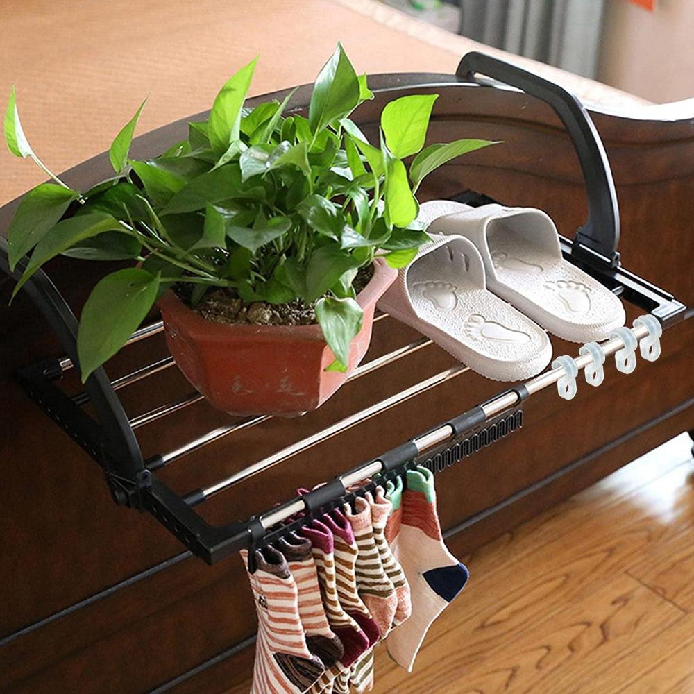 Adjustable Folding Clothes Drying Racks Hanger Shelf - Application: As Per Product Requirement