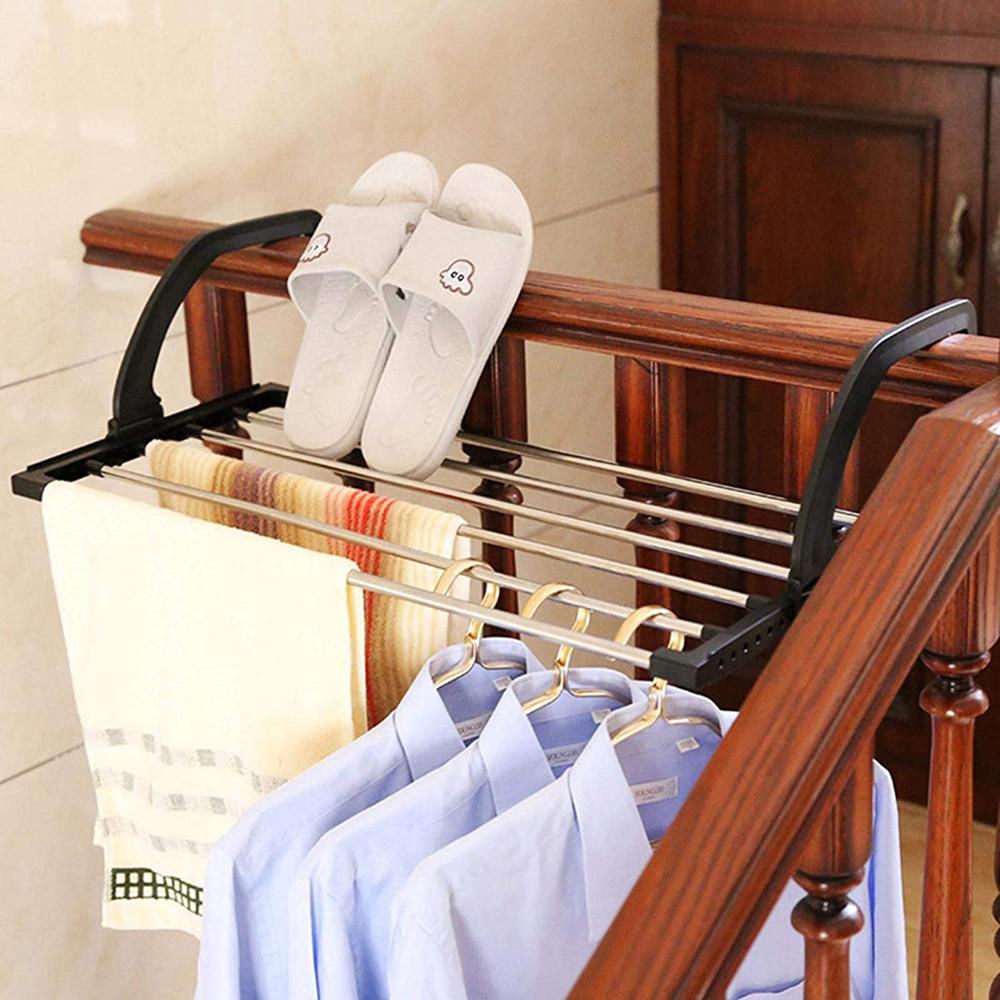 Adjustable Folding Clothes Drying Racks Hanger Shelf - Application: As Per Product Requirement