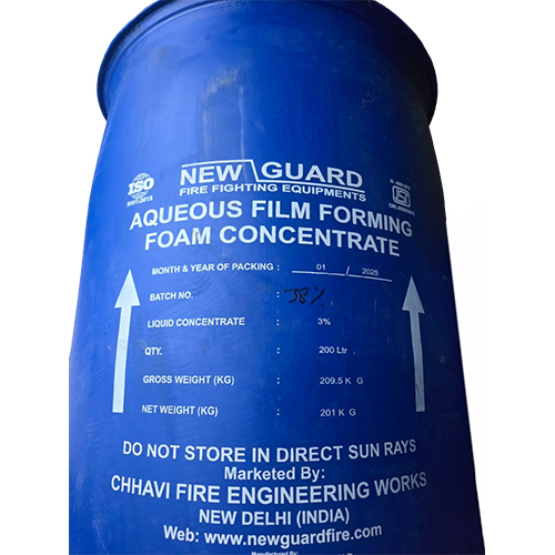 Aqueous Film Forming Foam Concentrate 200 Litre