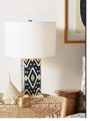 Handmade Bone Inlay Table Lamp - Assembly: Carpenter Assembly