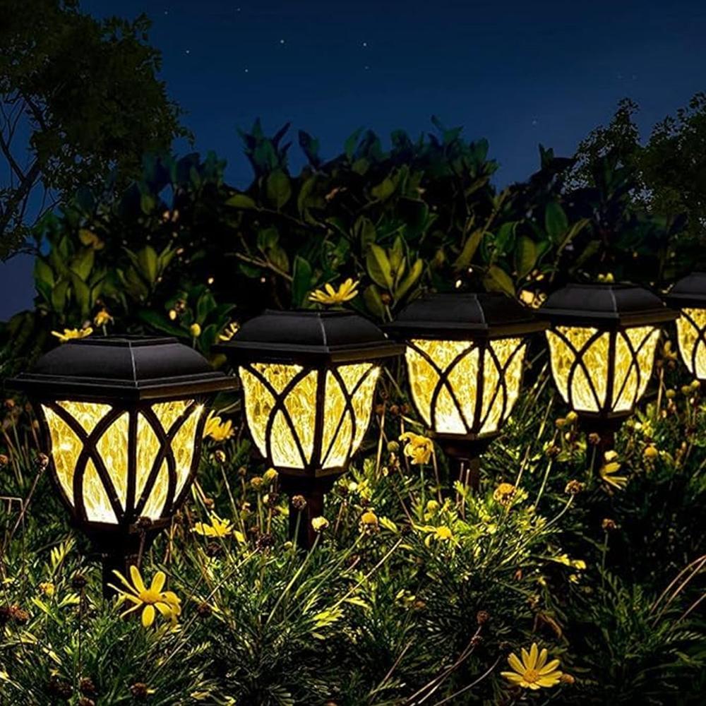 Solar Pathway Lights Outdoor Garden Lights (2 Pcs Set) - Application: As Per Product Requirement