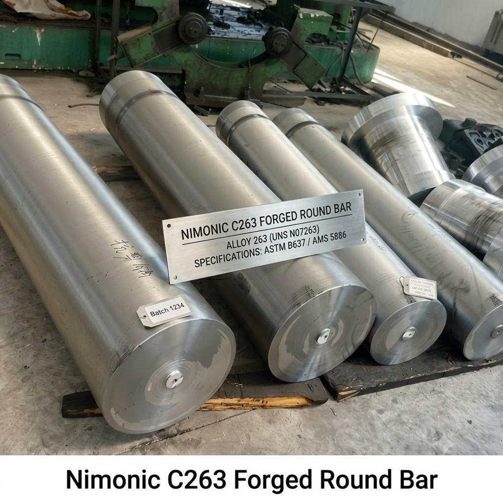 Nimonic C-263 Alloy 263 UNS N07263 2.4650 Forgings for Gas Turbine, Aerospace, Power Turbine Discs, Rings, Shafts Combustion Parts Jiangsu Liangyi