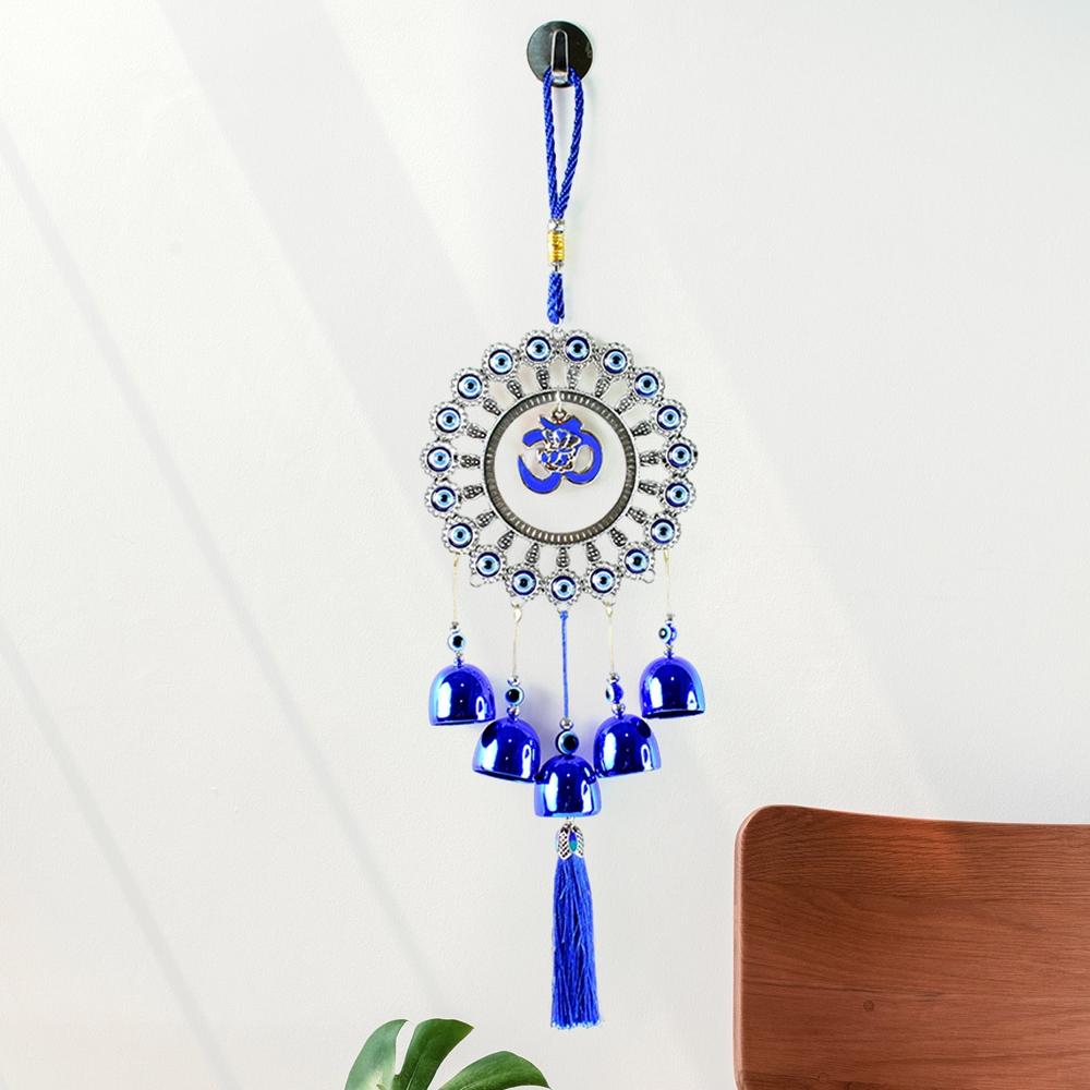 Decorative Om Evil Eye Wind Chime Wall Hanging (mix Desin & 1 Pc) - Application: As Per Product Requirement