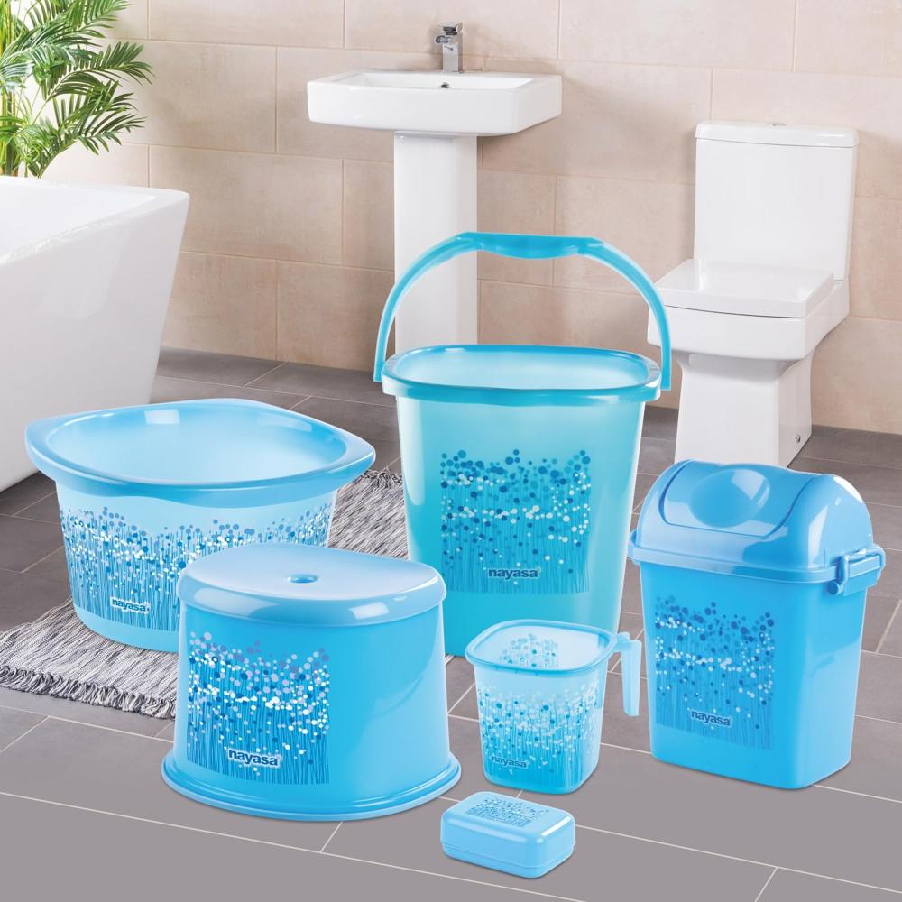 Nayasa Bathroom Set Small DLX 6 Pcs