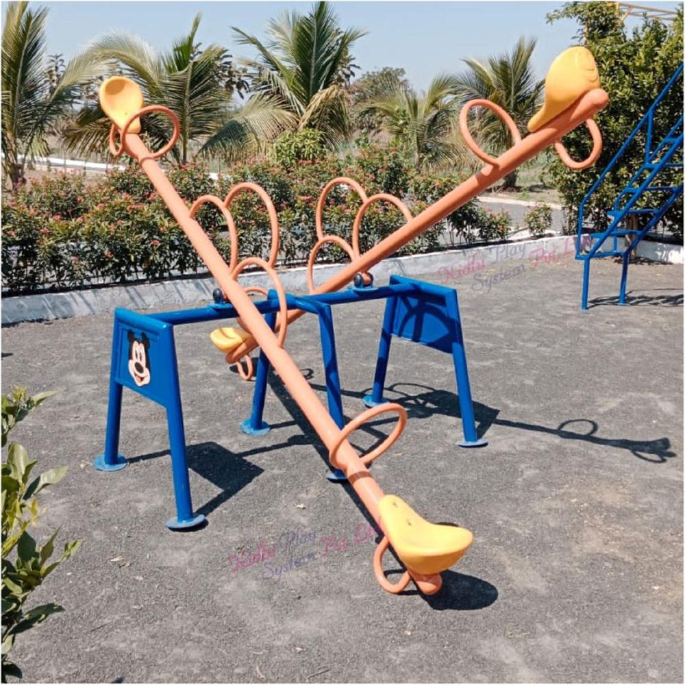 Outdoor Double Bar See Saw