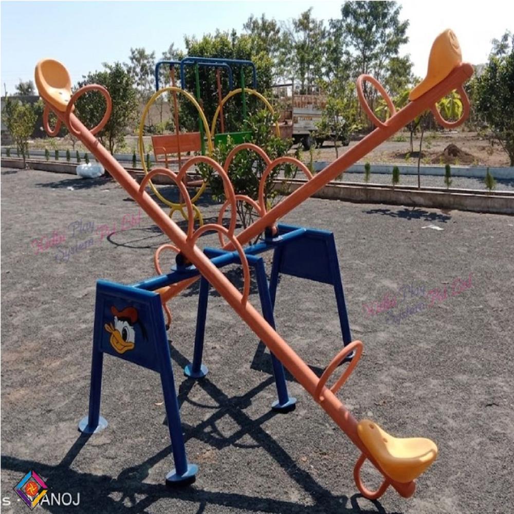 Outdoor Double Bar See Saw