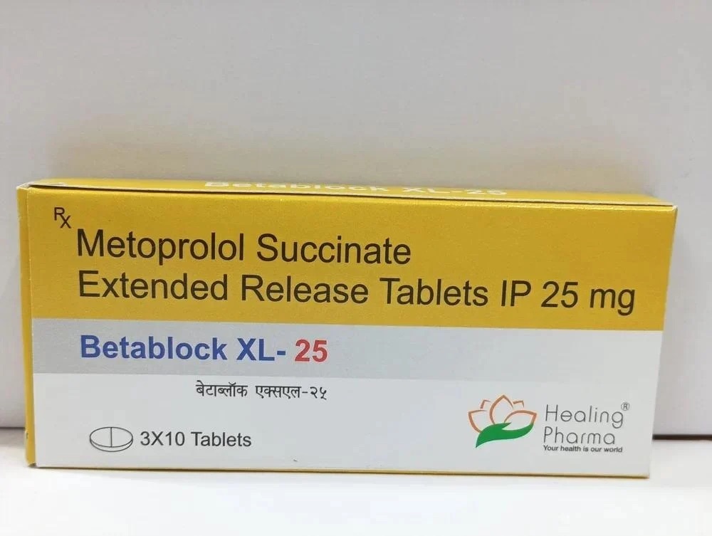 25Mg Betablock Xl Metoprolol Succinate Er Tablets Ip