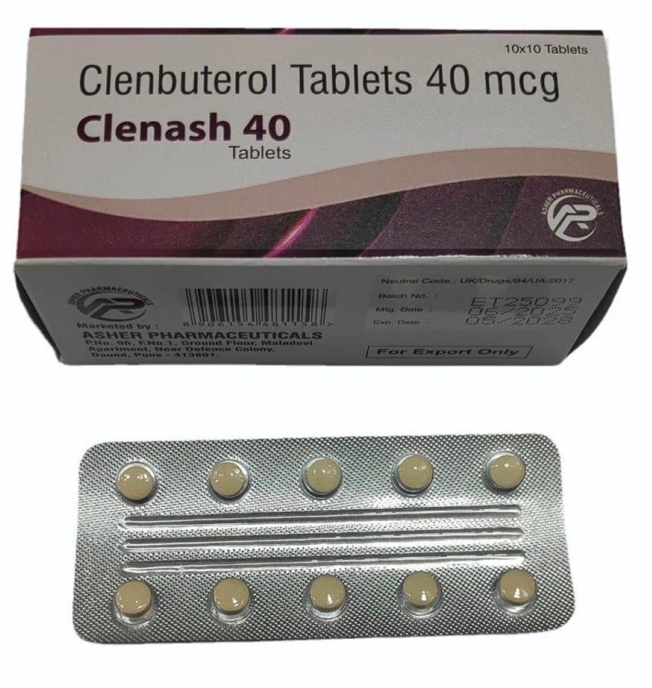 40Mcg Clenash Clenbuterol Tablets