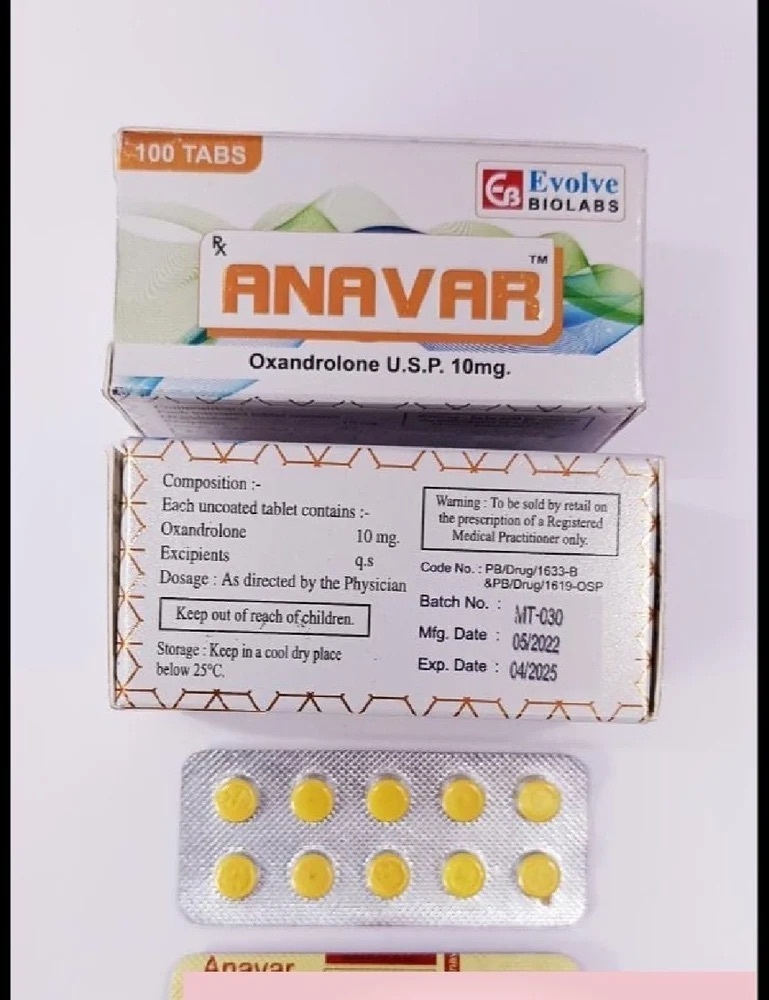 Anavar Oxandrolone 10Mg Tablets