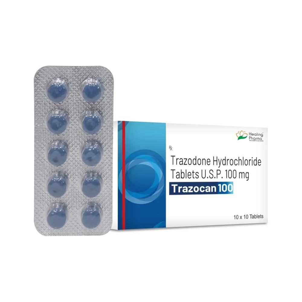 Trazocan 100 Trazodone 100Mg Tablet