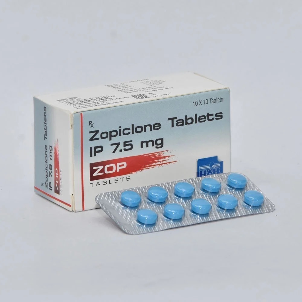 Zopiclone 7.5Mg Tablet Zop 7.5 Mg