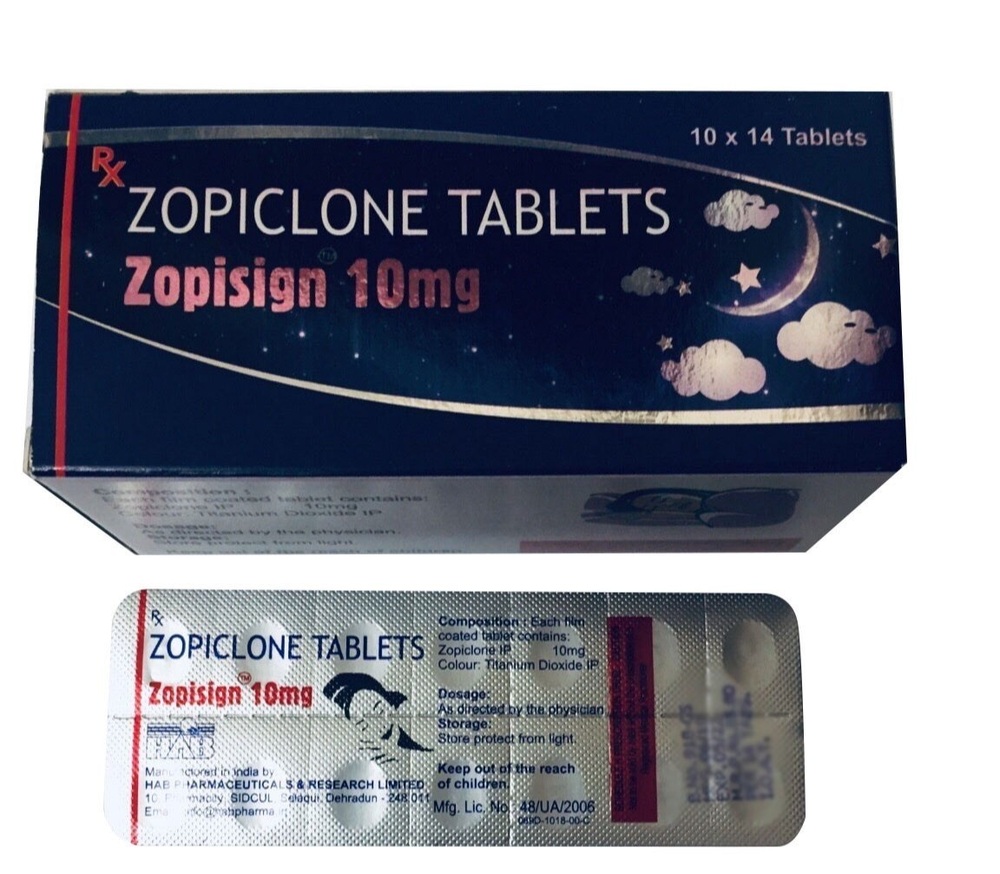 Zopiclone 10 Mg Tablets