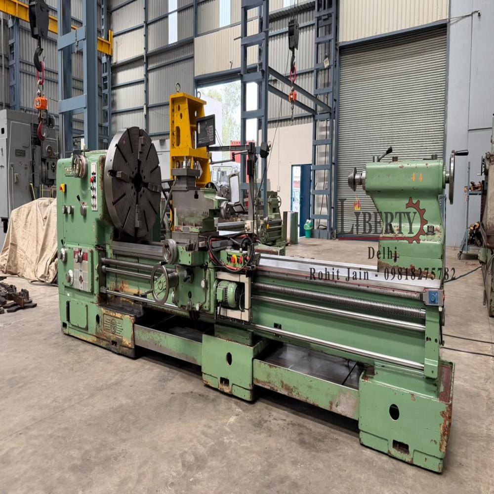 PBR Italy TM-500 x 3000 mm Gap-Bed Heavy-Duty Lathe Machine