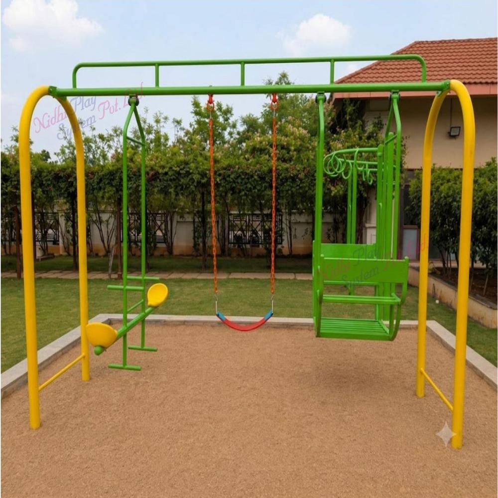 Outdoor Play Ground Swing Set Combo