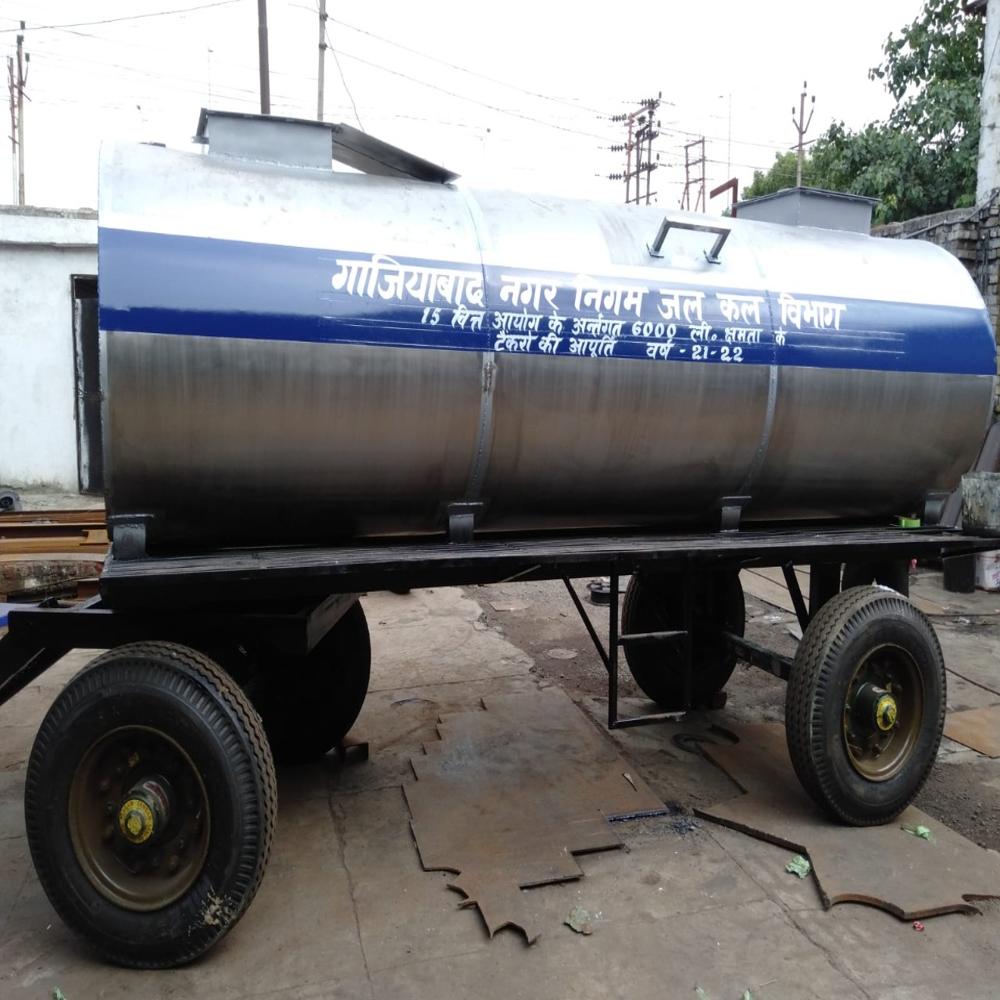 S.S Water Tanker Trailer