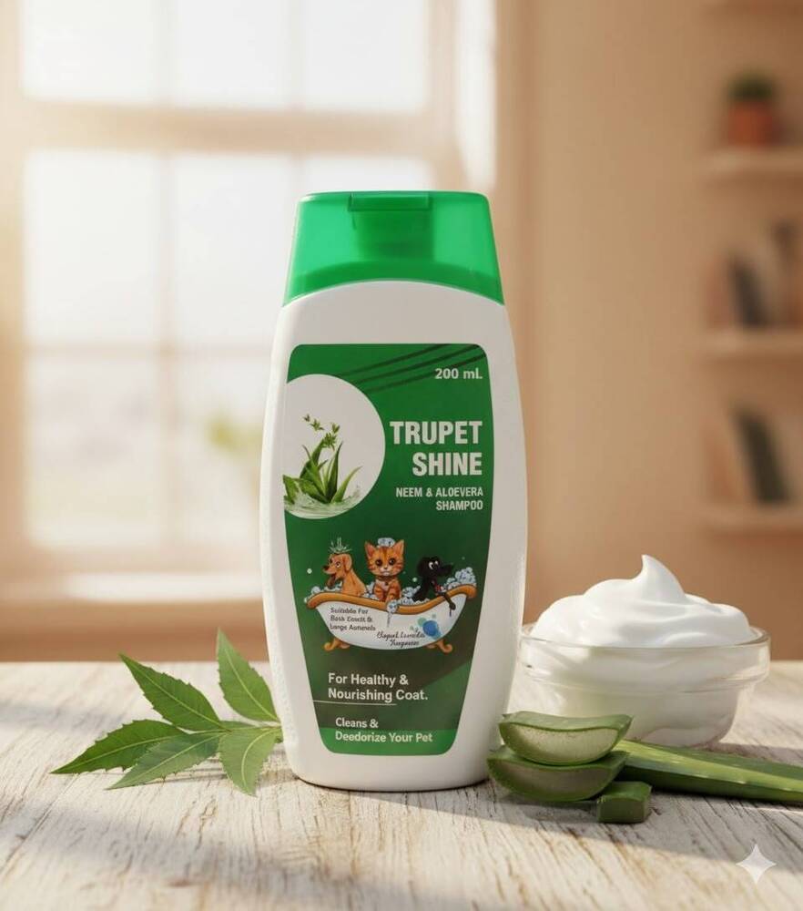 Neem And Aloevera Shampoo For Pets