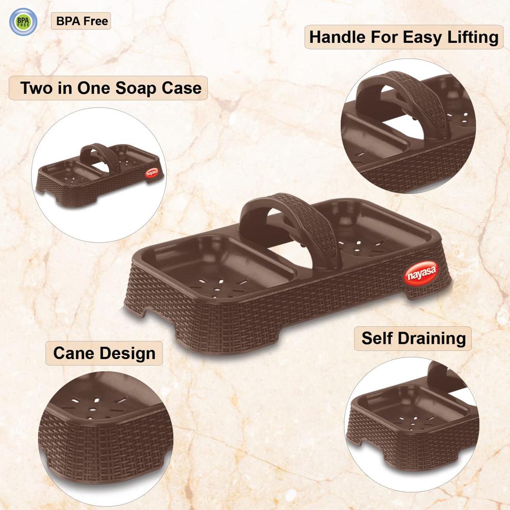 Nayasa HANDY TWIN SOAP CASE