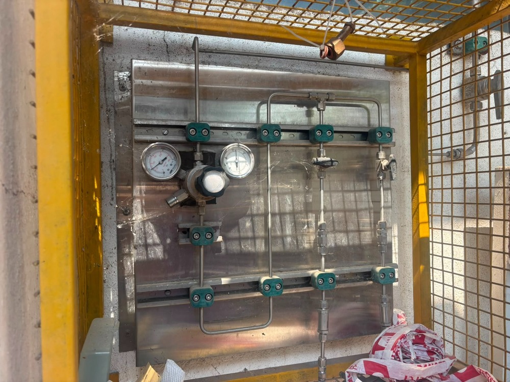 Industrial Gas Pipe Line