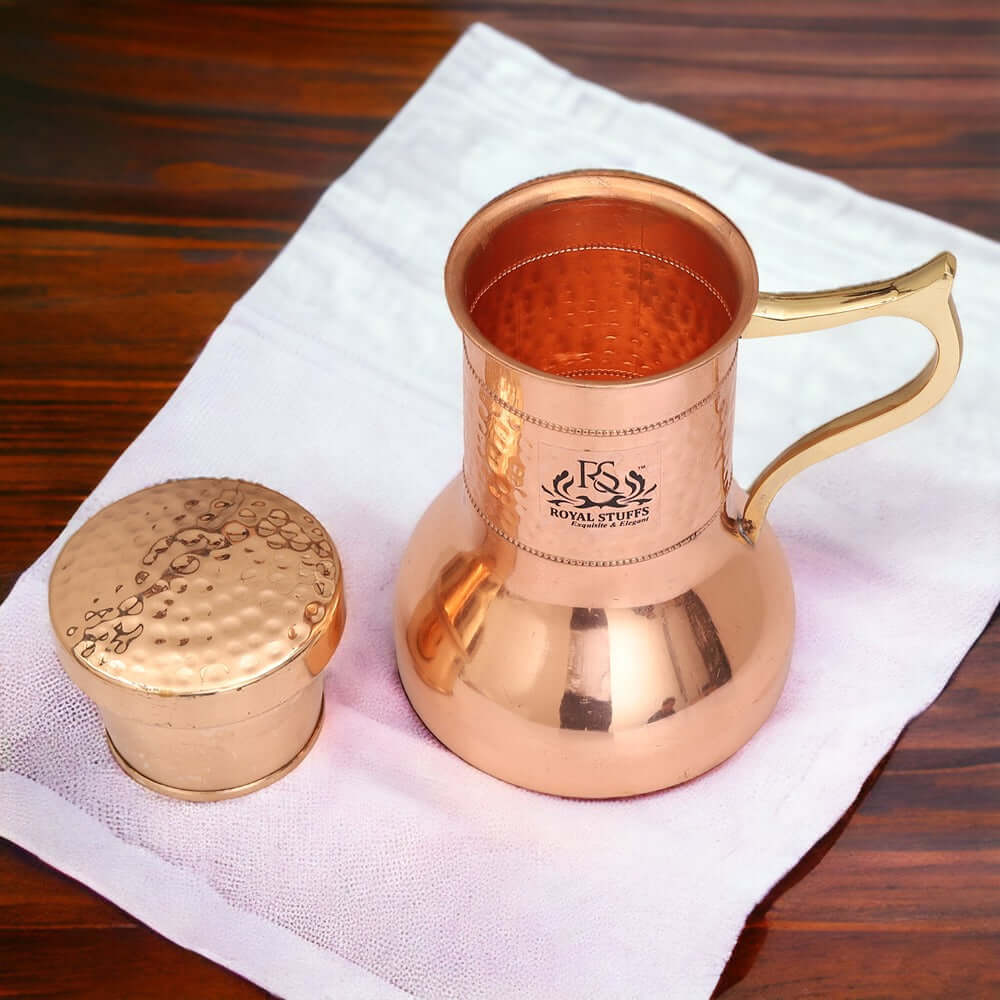 Copper Lily Jug - Finish: Glossy