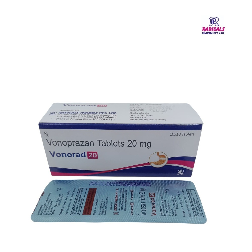 Vonoprazan 20mg Tablets