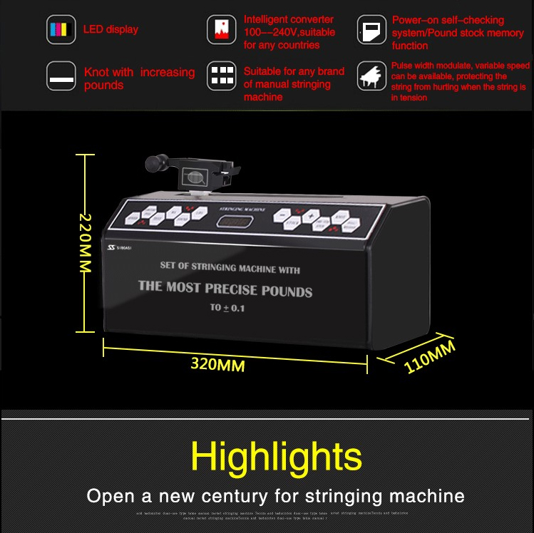 S8198 Stringing Machine  Head