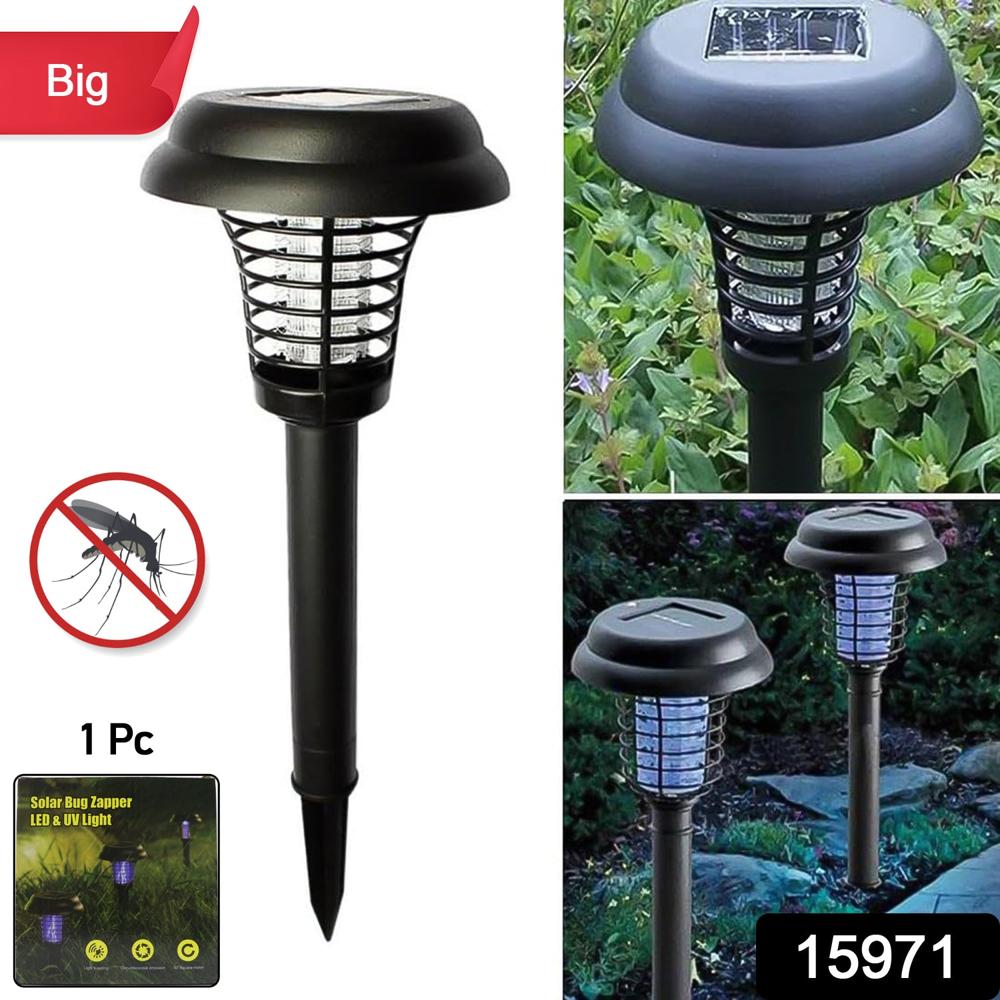 Big Garden Lighting Uv Led Solar Powered Mosquito Trap And Bug Zapper (1 Pc) - Application: As Per Product Requirement