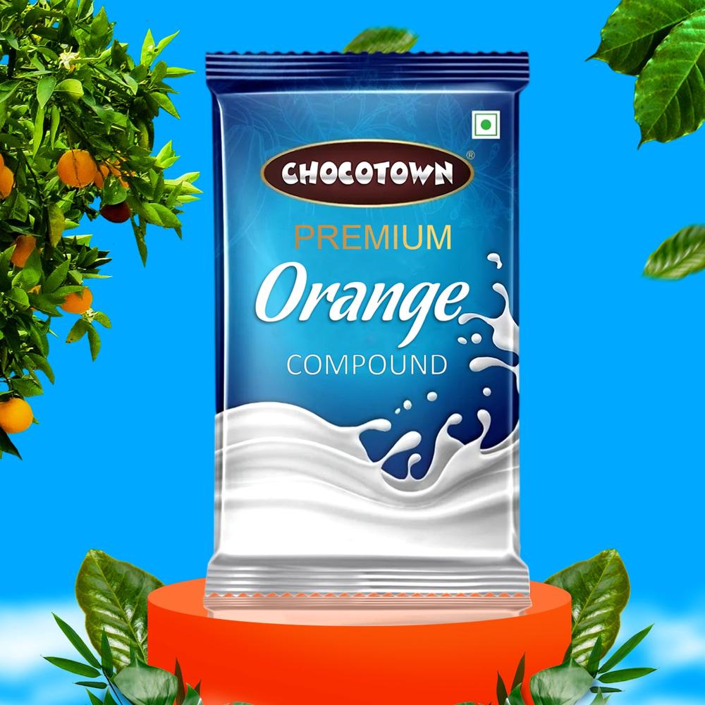 Chocotown Premium Orange Compound (500Gm) - Application: As Per Product Requirement