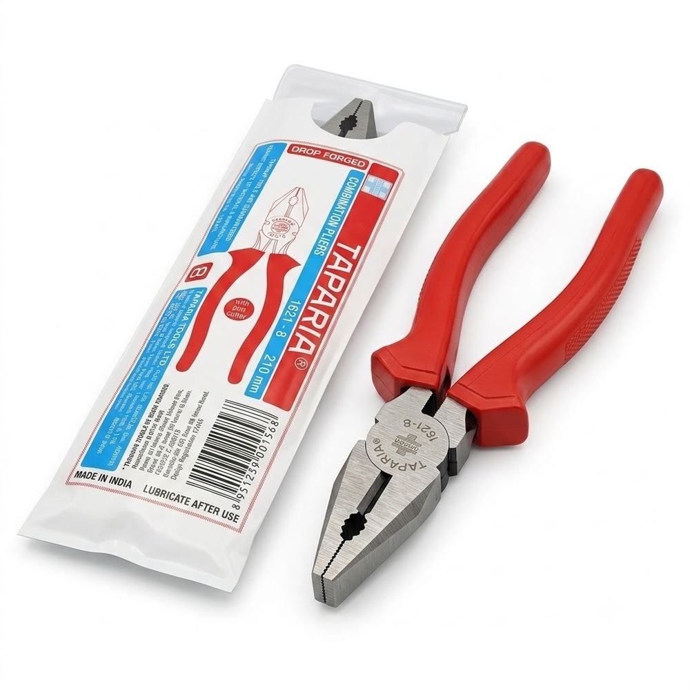 Cutting Plier Or Combination Pliers - Dimension (L*w*h): 8 Inch X 2 Inch X 0.5 Inch (Approx.) Inch (In)