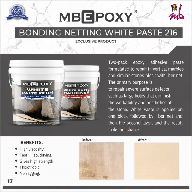 Bonding Netting White Paste 216