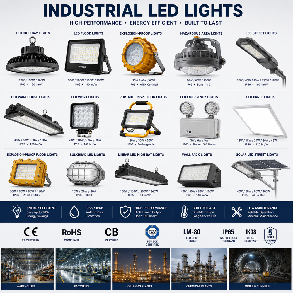 INDUSTRIAL LIGHTS