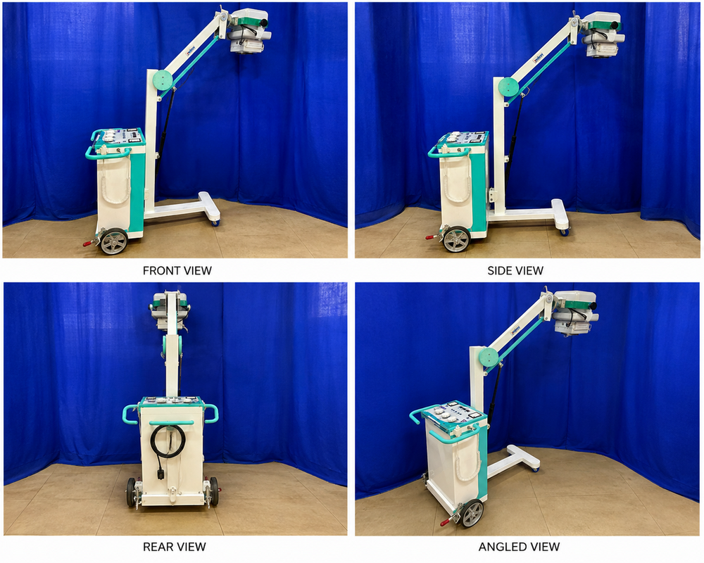 100 MA Line Frequency Mobile X-Ray Machine