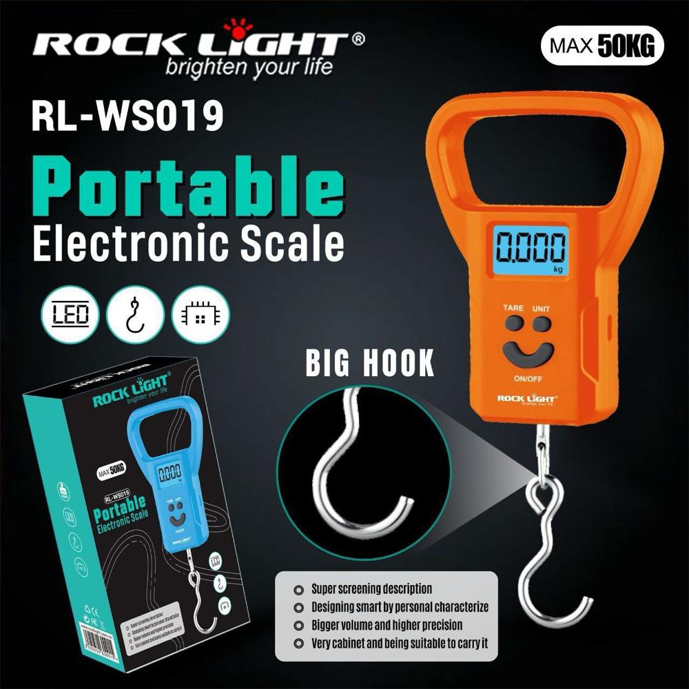ROCK LIGHT RL-WS019 PORTABLE ELECTRONIC SCALE