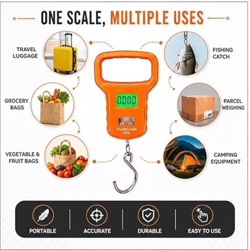 Rock Light Rl-ws019 Portable Electronic Scale - Automatic Grade: No