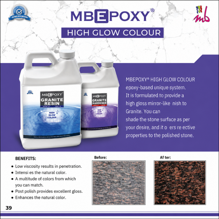 High Glow Colour Epoxy Resin