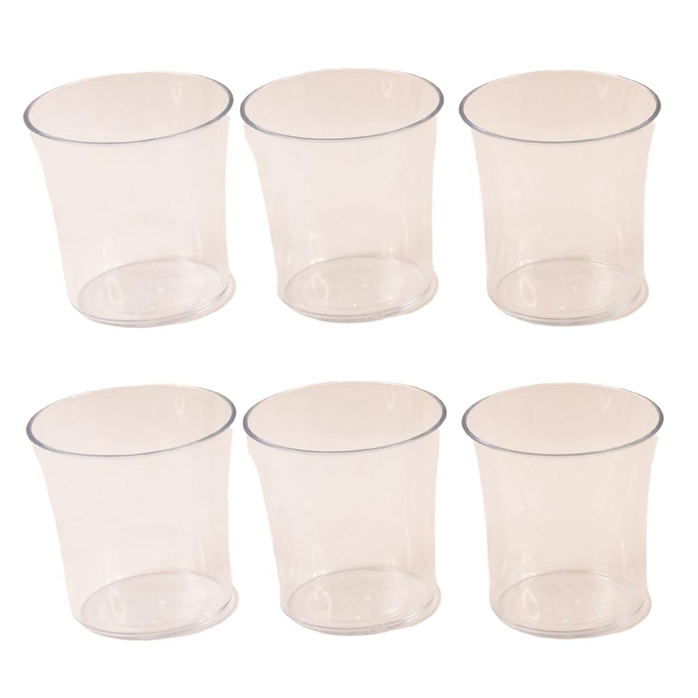 Apex Welcome Plastic Glass Set for Daily Use Set of 6