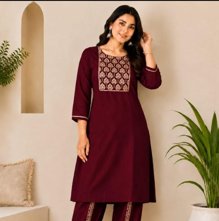 WOMEN'S FANCY & RAKSHABANDHAN SPECIAL 2PC KURTI PANT COLLECTION