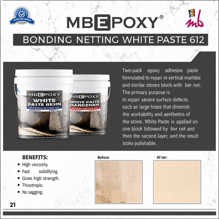 Bonding Netting White Paste 612