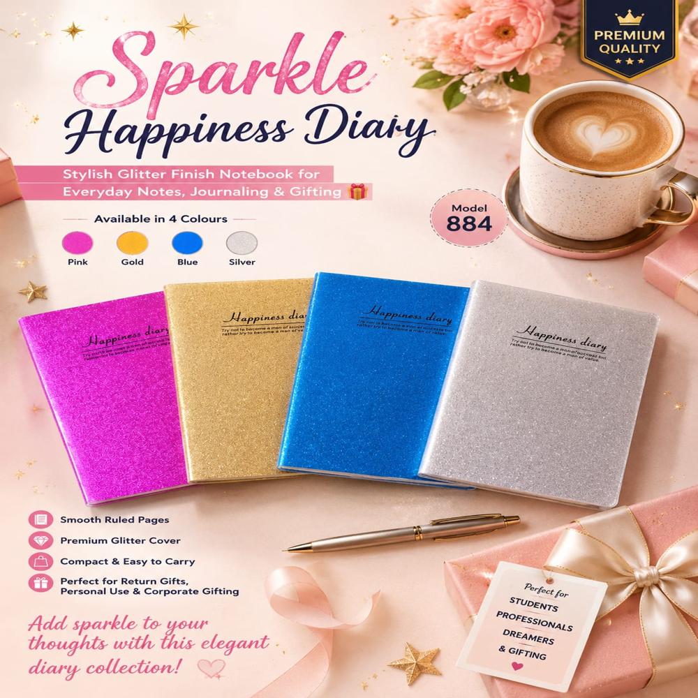 GLITTER book model - (884)