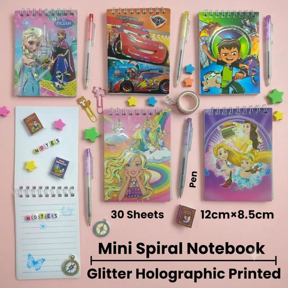 Spiral Note Book - Feature: Mini Size